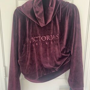 Victoria's Secret Plum Velvet Top